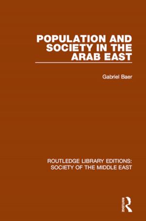 Cover of the book Population and Society in the Arab East by Clare A. Gunn