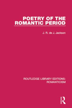 Cover of the book Poetry of the Romantic Period by Peter Scott