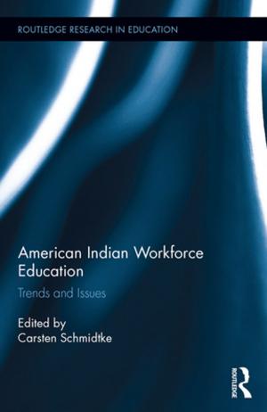 Cover of the book American Indian Workforce Education by Pamela S. Chasek