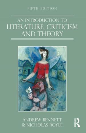 Book cover of An Introduction to Literature, Criticism and Theory