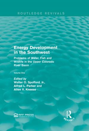 Cover of the book Energy Development in the Southwest by Kaye Sung Chon, Muzaffer Uysal, Daniel Fesenmaier, Joseph O'Leary