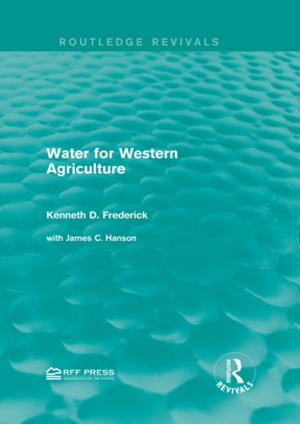 Cover of the book Water for Western Agriculture by James Worrall