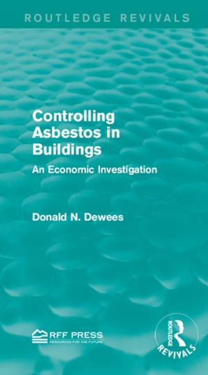 Book cover of Controlling Asbestos in Buildings
