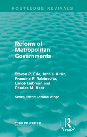 Cover of the book Reform of Metropolitan Governments by Richard Macve