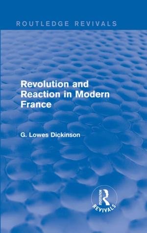 Book cover of Revolution and Reaction in Modern France