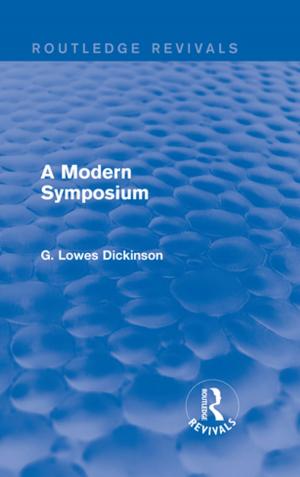 Cover of the book A Modern Symposium by Stjepan Mestrovic