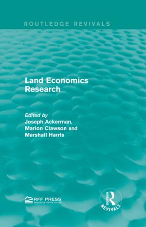 Cover of the book Land Economics Research by Gregg Rickman