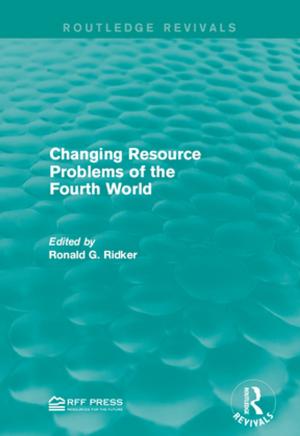 Cover of the book Changing Resource Problems of the Fourth World by Graham Kenny
