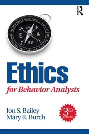 Cover of the book Ethics for Behavior Analysts by 