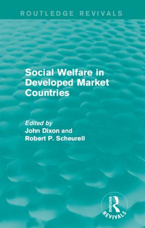 Cover of the book Social Welfare in Developed Market Countries by Joyce Anne Slochower