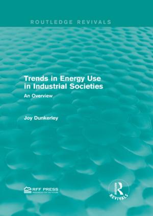 Cover of the book Trends in Energy Use in Industrial Societies by 