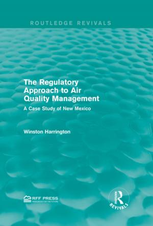 Book cover of The Regulatory Approach to Air Quality Management