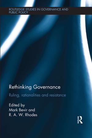 Cover of the book Rethinking Governance by Jim Pirie, Derek Matthews