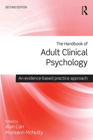 Cover of the book The Handbook of Adult Clinical Psychology by 