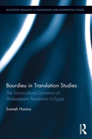Cover of the book Bourdieu in Translation Studies by Joan F. Bachenheimer, Bonnie A. Brescia