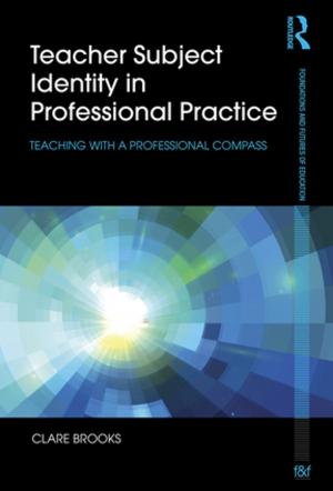 Cover of the book Teacher Subject Identity in Professional Practice by Eric Morgan, Malcolm Prowle