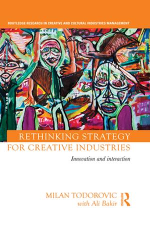 Cover of the book Rethinking Strategy for Creative Industries by Pavlos Kontos
