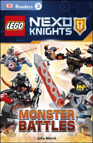 Book cover of DK Readers L3: LEGO NEXO KNIGHTS: Monster Battles