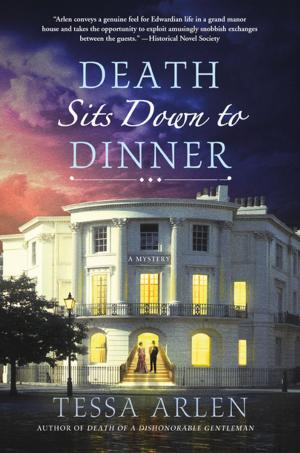 Cover of the book Death Sits Down to Dinner by Holly Black, Ally Carter, Mathew de la Pena, Gayle Forman, Jenny Han, David Levithan, Kelly Link, Myra McEntire, Stephanie Perkins, Rainbow Rowell, Laini Taylor, Kiersten White