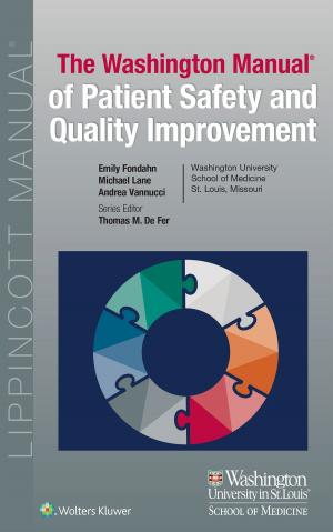 Cover of the book Washington Manual of Patient Safety and Quality Improvement by James M. Cox