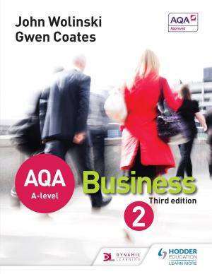 Cover of AQA A Level Business 2 Third Edition (Wolinski & Coates)