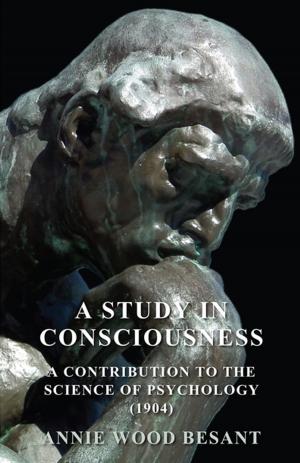 Cover of the book A Study in Consciousness - A Contribution to the Science of Psychology (1904) by Curt H. von Dornheim