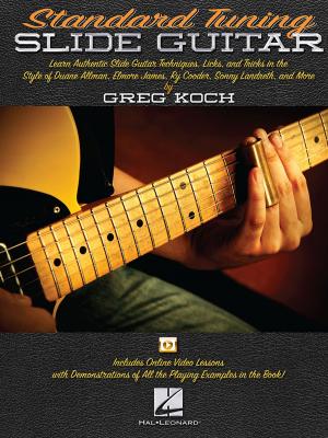 Book cover of Standard Tuning Slide Guitar