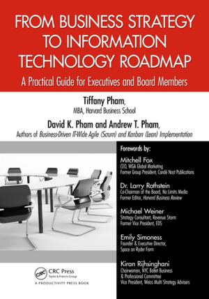 Book cover of From Business Strategy to Information Technology Roadmap