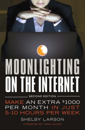 Cover of the book Moonlighting on the Internet by Entrepreneur magazine, Eileen Figure Sandlin