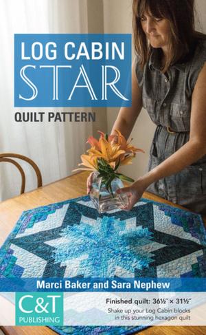 Cover of the book Log Cabin Star Quilt Pattern by Laura Wasilowski