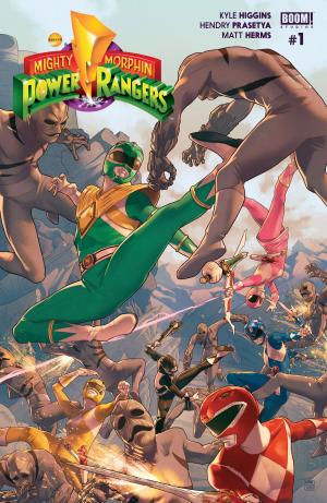 Cover of the book Mighty Morphin Power Rangers #1 by Jake Lawrence