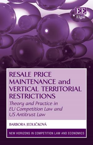 Cover of the book Resale Price Maintenance and Vertical Territorial Restrictions by Xavier Oberson