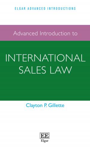 Cover of the book Advanced Introduction to International Sales Law by John F. Tomer