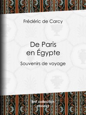Cover of the book De Paris en Égypte by Jean-Baptiste Say, Charles Comte, Joseph Garnier