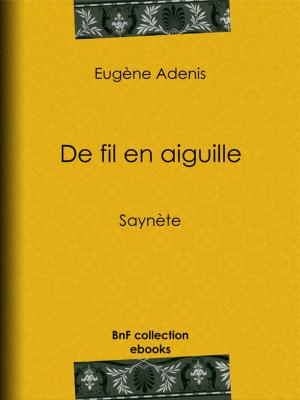 Cover of the book De fil en aiguille by Jean de la Bruyère