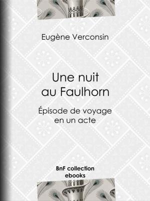 Cover of the book Une nuit au Faulhorn by Alphonse de Lamartine