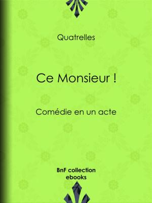 Cover of the book Ce Monsieur ! by Voltaire, Louis Moland