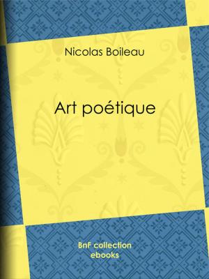 Cover of the book Art poétique by Paul Féval