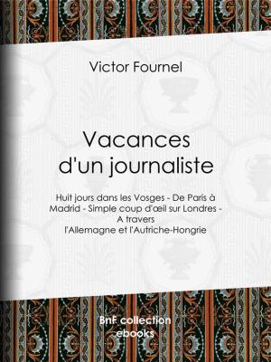 Cover of the book Vacances d'un journaliste by Charles Monselet