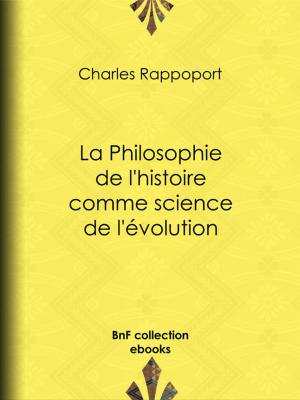 Cover of the book La Philosophie de l'histoire comme science de l'évolution by Nicolas de Condorcet