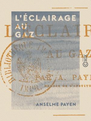 Cover of the book L'Éclairage au gaz by Ernest Renan, Julien Lemer