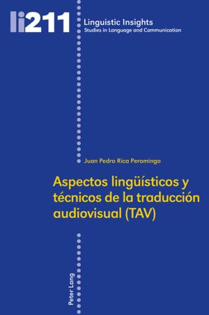 Cover of Aspectos lingueísticos y técnicos de la traducción audiovisual (TAV)