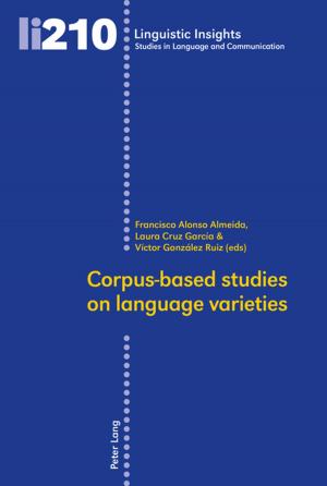 Cover of the book Corpus-based studies on language varieties by Wolff-Michael Roth