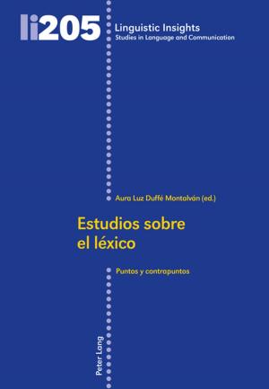 Cover of the book Estudios sobre el léxico by Sebastian Schneider