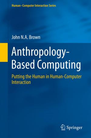 Book cover of Anthropology-Based Computing