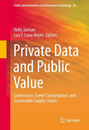 Cover of the book Private Data and Public Value by 
