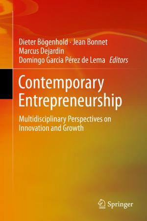 Cover of the book Contemporary Entrepreneurship by Frank Möller