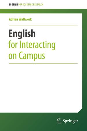 Cover of the book English for Interacting on Campus by Jun Zhao, Wei Wang, Chunyang Sheng