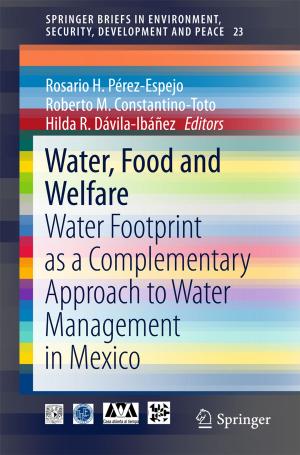 Cover of the book Water, Food and Welfare by Gina C. Mireault, Vasudevi Reddy