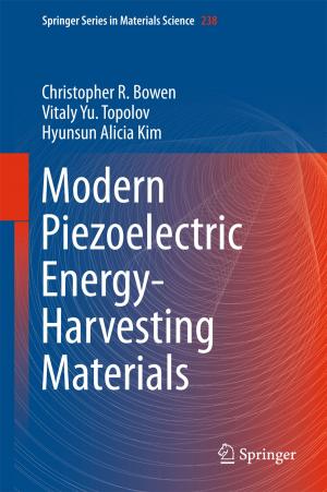 Book cover of Modern Piezoelectric Energy-Harvesting Materials